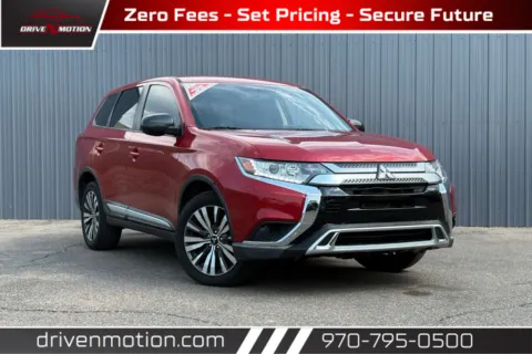 Red 2019 Mitsubishi Outlander ES Sport Utility 4D for sale in Greeley, CO