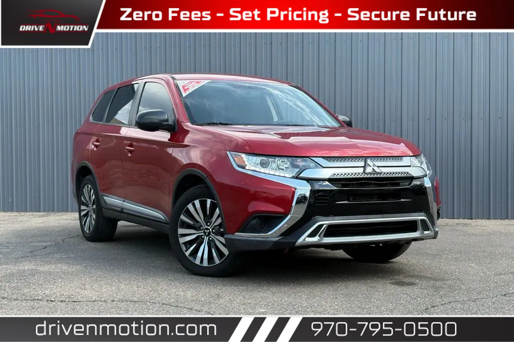 Red 2019 Mitsubishi Outlander ES Sport Utility 4D for sale in Greeley, CO