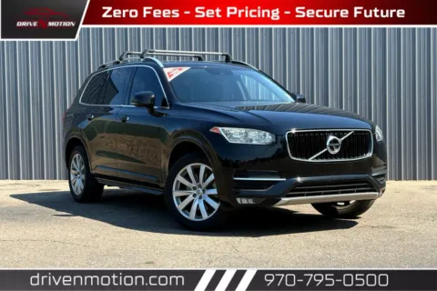 Black 2016 Volvo XC90 T6 Momentum Sport Utility 4D for sale in Greeley, CO