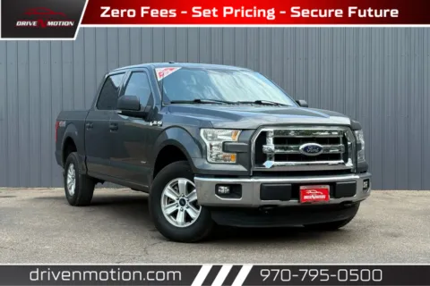 Gray 2016 Ford F-150 SuperCrew Cab XLT Pickup 4D 5 1/2 ft for sale in Greeley, CO