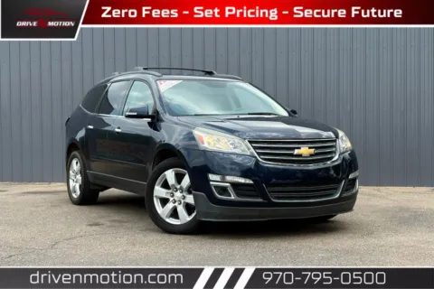 Blue 2016 Chevrolet Traverse LT Sport Utility 4D for sale in Greeley, CO