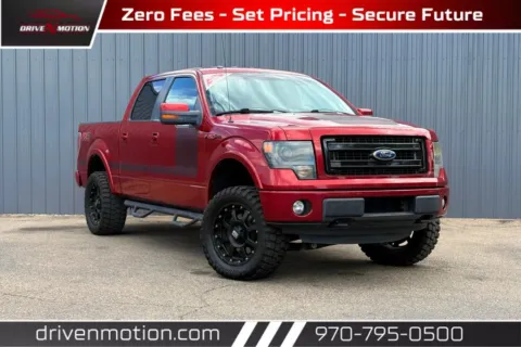 Red 2013 Ford F-150 SuperCrew Cab FX4 Pickup 4D 5 1/2 ft for sale in Greeley, CO
