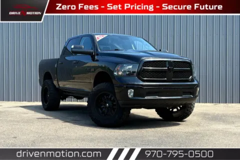 Black 2018 Ram 1500 Crew Cab Big Horn Pickup 4D 5 1/2 ft for sale in Greeley, CO