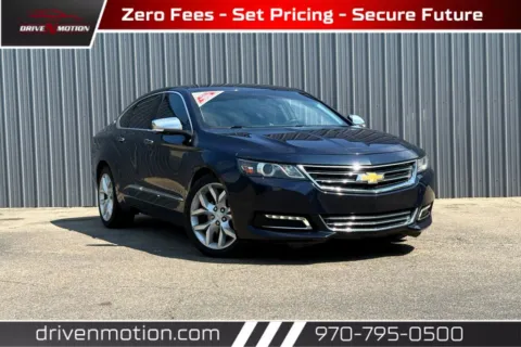 Blue 2018 Chevrolet Impala Premier Sedan 4D for sale in Greeley, CO