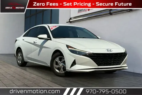 White 2022 Hyundai Elantra SE Sedan 4D for sale in Greeley, CO