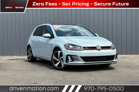 White 2020 Volkswagen Golf GTI SE Hatchback Sedan 4D for sale in Greeley, CO