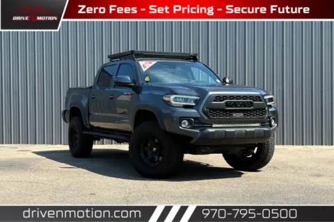 Gray 2020 Toyota Tacoma Double Cab TRD Off-Road Pickup 4D 5 ft for sale in Greeley, CO