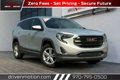Silver 2018 GMC Terrain SLE Sport Utility 4D for sale in Greeley, CO