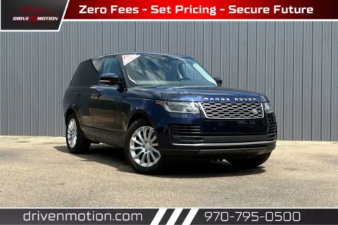 Blue 2019 Land Rover Range Rover HSE Sport Utility 4D for sale in Greeley, CO