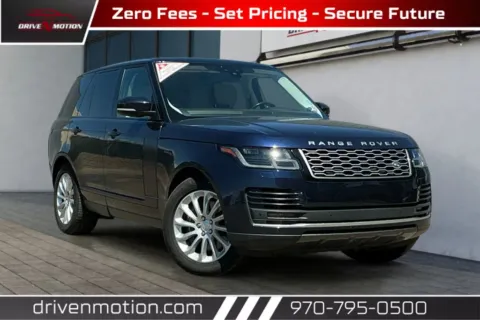 Blue 2019 Land Rover Range Rover HSE Sport Utility 4D for sale in Greeley, CO