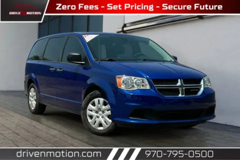 Blue 2019 Dodge Grand Caravan Passenger SE Minivan 4D for sale in Greeley, CO