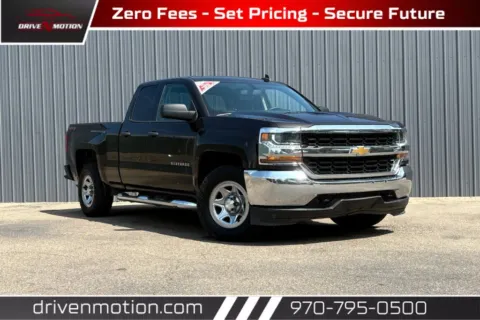 Brown 2018 Chevrolet Silverado 1500 Double Cab LS Pickup 4D 6 1/2 ft for sale in Greeley, CO