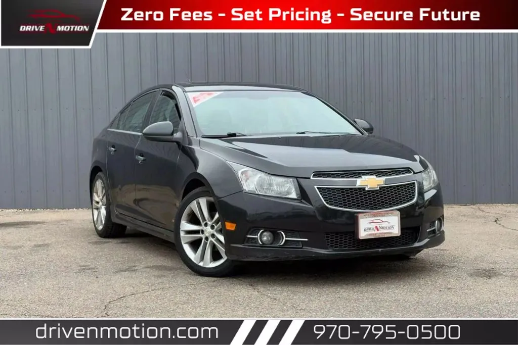 Black 2014 Chevrolet Cruze LTZ Sedan 4D for sale in Greeley, CO