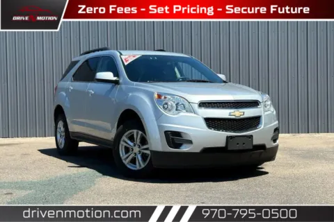 Silver 2012 Chevrolet Equinox LT Sport Utility 4D for sale in Greeley, CO