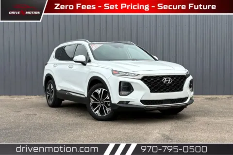 White 2020 Hyundai Santa Fe 2.0T Limited Sport Utility 4D for sale in Greeley, CO