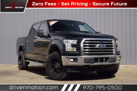 Black 2017 Ford F-150 SuperCrew Cab XLT Pickup 4D 5 1/2 ft for sale in Greeley, CO