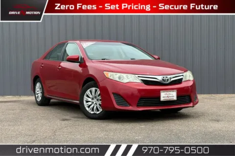 Red 2014 Toyota Camry LE Sedan 4D for sale in Greeley, CO