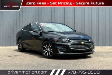 Black 2018 Chevrolet Malibu LT Sedan 4D for sale in Greeley, CO