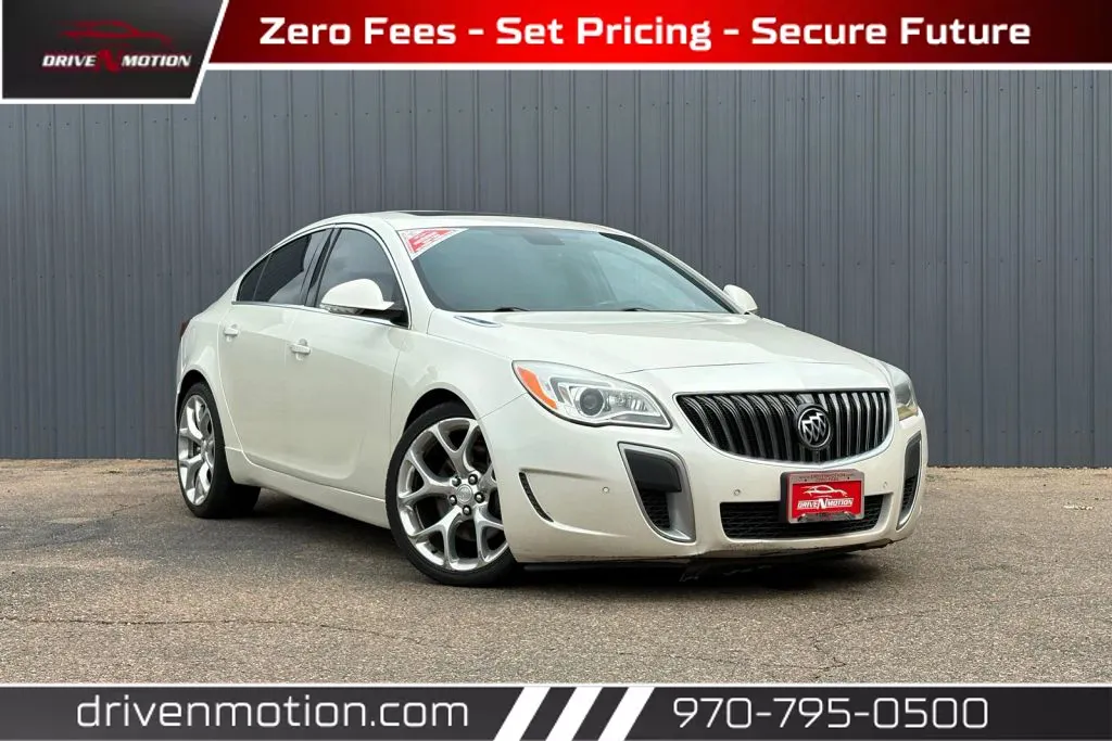 White 2015 Buick Regal GS Sedan 4D for sale in Greeley, CO