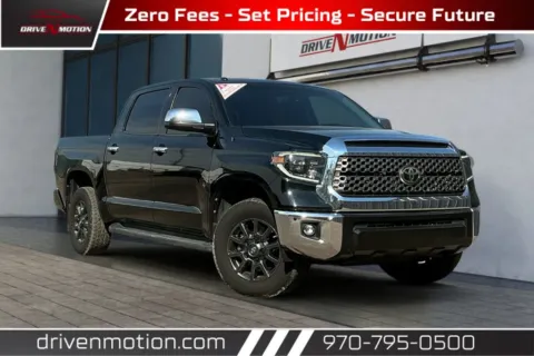 Black 2014 Toyota Tundra CrewMax 1794 Edition Pickup 4D 5 1/2 ft for sale in Greeley, CO