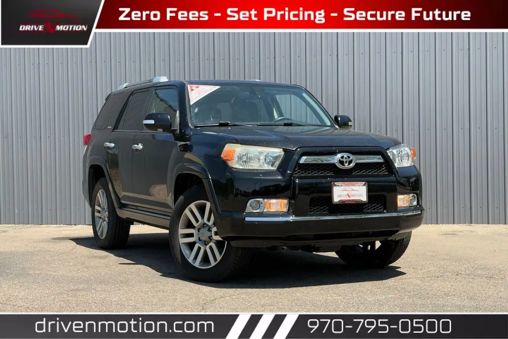 Black 2011 Toyota 4Runner Limited Sport Utility 4D for sale in Greeley, CO