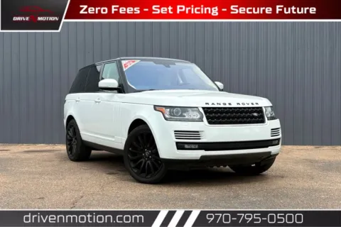 White 2016 Land Rover Range Rover Supercharged LWB Sport Utility 4D for sale in Greeley, CO