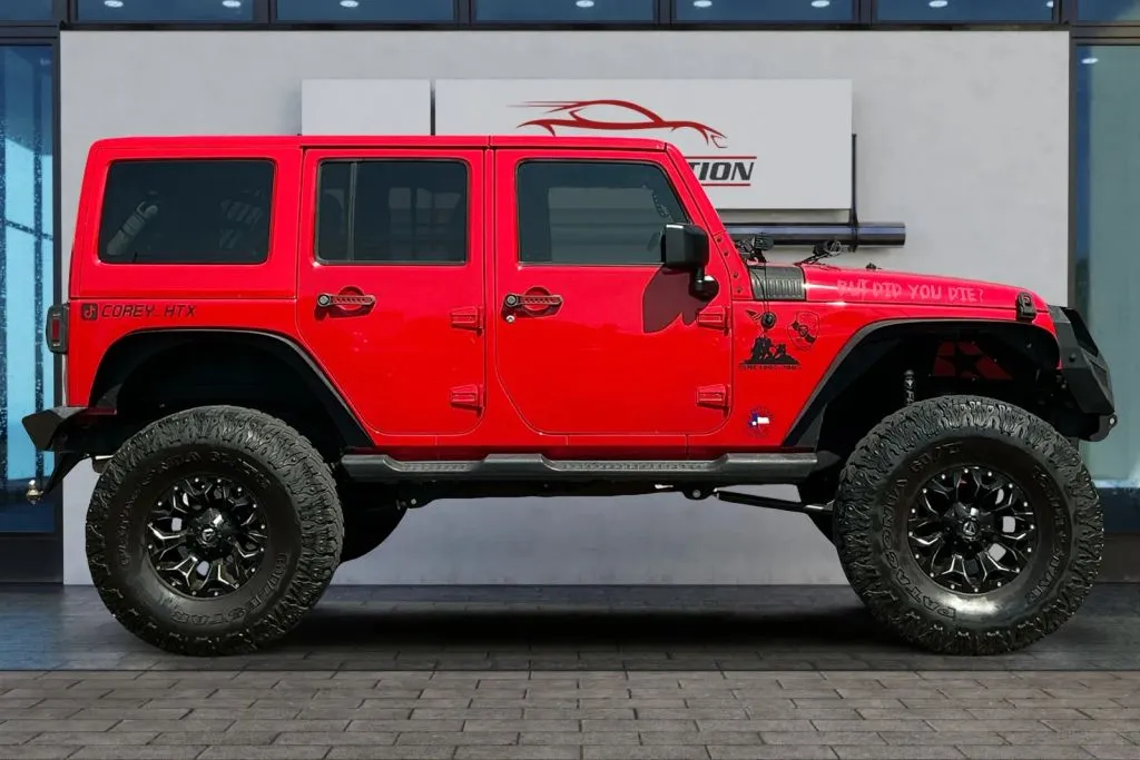 Another view of 2017 Jeep Wrangler Unlimited Sahara Sport Utility 4D for sale in Greeley, CO at Drive N-Motion Greeley