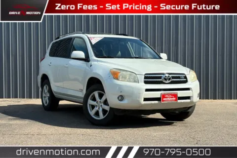 White 2007 Toyota RAV4 Limited Sport Utility 4D for sale in Greeley, CO