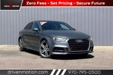 Gray 2018 Audi A3 Premium Plus Sedan 4D for sale in Greeley, CO