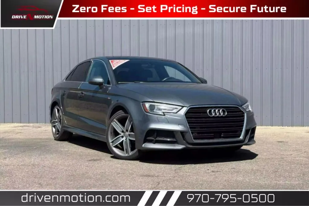 Gray 2018 Audi A3 Premium Plus Sedan 4D for sale in Greeley, CO