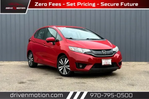 Red 2016 Honda Fit EX-L Hatchback 4D for sale in Greeley, CO