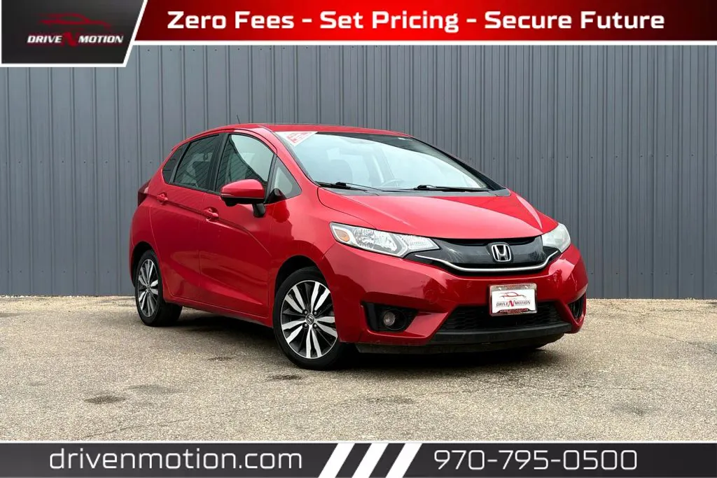 Red 2016 Honda Fit EX-L Hatchback 4D for sale in Greeley, CO