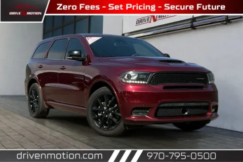 Red 2018 Dodge Durango R/T Sport Utility 4D for sale in Greeley, CO