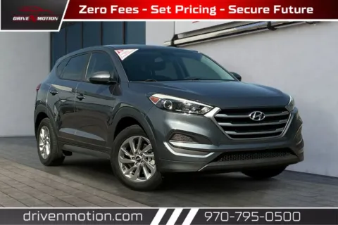 Gray 2018 Hyundai Tucson SE Sport Utility 4D for sale in Greeley, CO