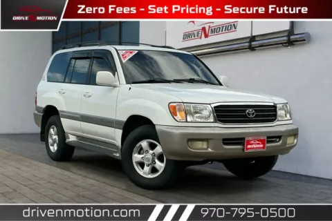 White 2000 Toyota Land Cruiser Sport Utility 4D for sale in Greeley, CO