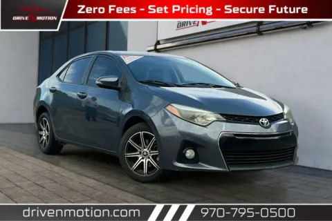 Gray 2014 Toyota Corolla S Sedan 4D for sale in Greeley, CO