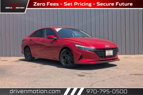Red 2022 Hyundai Elantra SEL Sedan 4D for sale in Greeley, CO