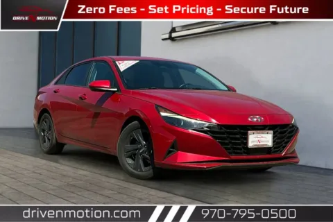 Red 2022 Hyundai Elantra SEL Sedan 4D for sale in Greeley, CO