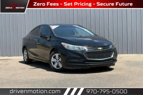 Black 2017 Chevrolet Cruze LS Sedan 4D for sale in Greeley, CO