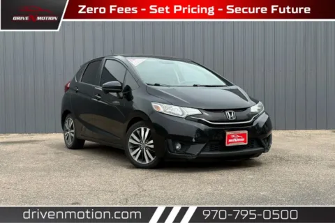 Black 2015 Honda Fit EX Hatchback 4D for sale in Greeley, CO