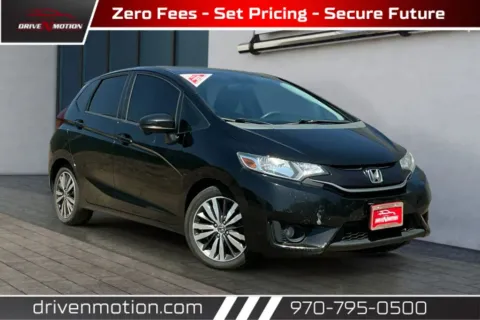 Black 2015 Honda Fit EX Hatchback 4D for sale in Greeley, CO