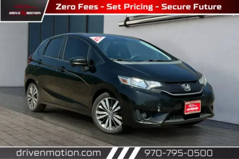 Black 2015 Honda Fit EX Hatchback 4D for sale in Greeley, CO