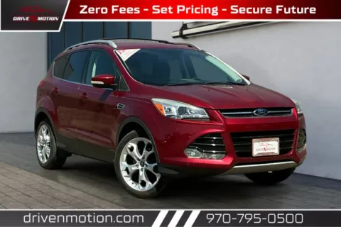 Red 2013 Ford Escape Titanium Sport Utility 4D for sale in Greeley, CO