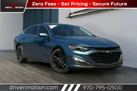 Blue 2024 Chevrolet Malibu 1LT Sedan 4D for sale in Greeley, CO
