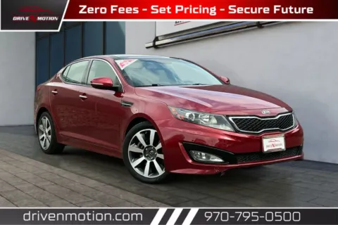 Red 2013 Kia Optima SX Sedan 4D for sale in Greeley, CO