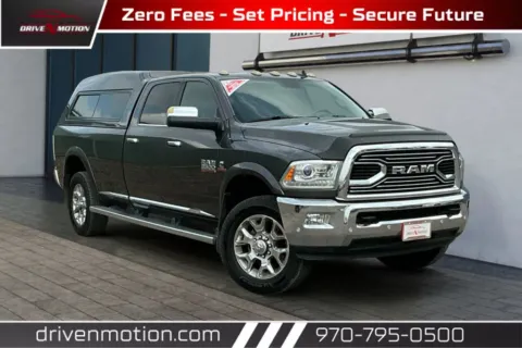 Gray 2016 Ram 3500 Crew Cab Laramie Limited Pickup 4D 8 ft for sale in Greeley, CO