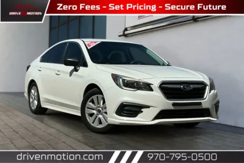 White 2018 Subaru Legacy 2.5i Sedan 4D for sale in Greeley, CO