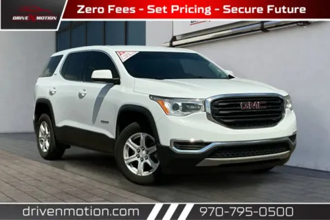 White 2019 GMC Acadia SLE-1 Sport Utility 4D for sale in Greeley, CO