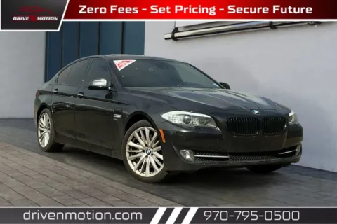 White 2011 BMW 5 Series 550i xDrive Sedan 4D for sale in Greeley, CO