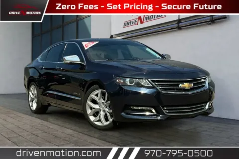 Blue 2018 Chevrolet Impala Premier Sedan 4D for sale in Greeley, CO